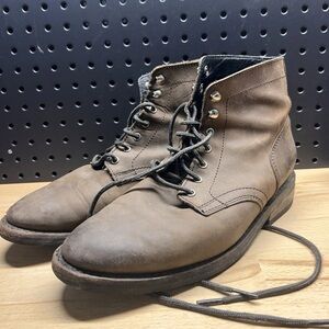 Thursday Boot Co Everyday Distressed Leather Brown Boots Size US 8.5